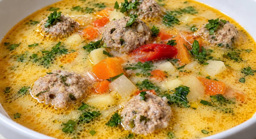 Erdélyi csorbalevest főztem ebben az őszi hűvösebb időben – annyira finom, nem lehet betelni vele
