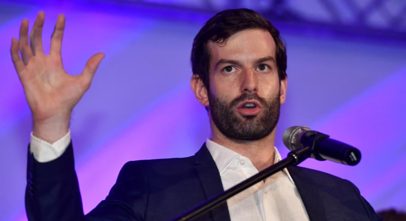 Fekete-Győr András végzett a Momentummal
