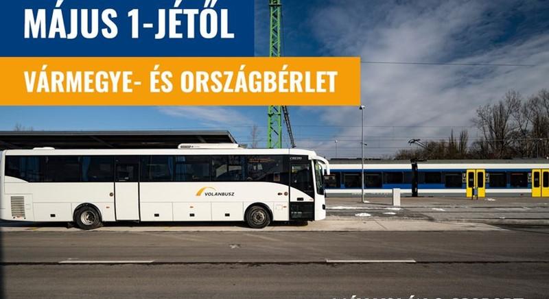 Májustól jön az új vármegyebérlet és országbérlet – De kinek lesz ez jó?