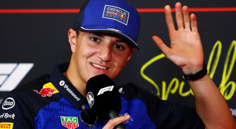Hivatalos: Hadjar 2027-ben is a Red Bull versenyzője marad!