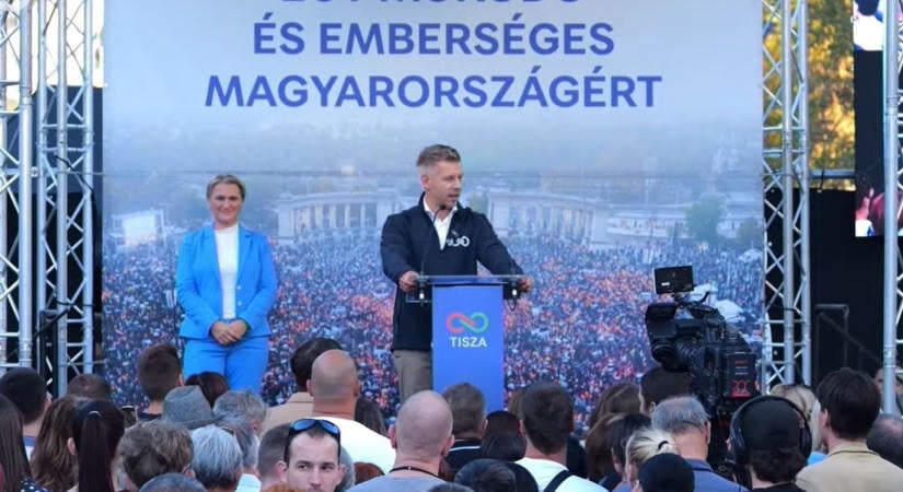 Nyugdíjak, almatermesztés, vasút – több fontos ügyben is megszólalt Magyar Péter Kisvárdán