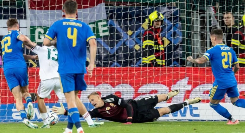 Két perc alatt pokolból a mennybe – Csinger góljával legyőzte Ukrajnát a magyar válogatott