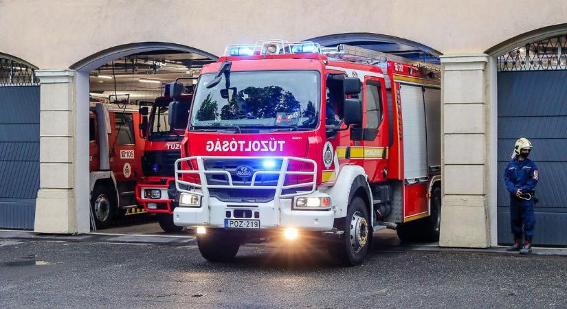 Életmentés Szombathelyen: tűzoltók siettek a helyszínre