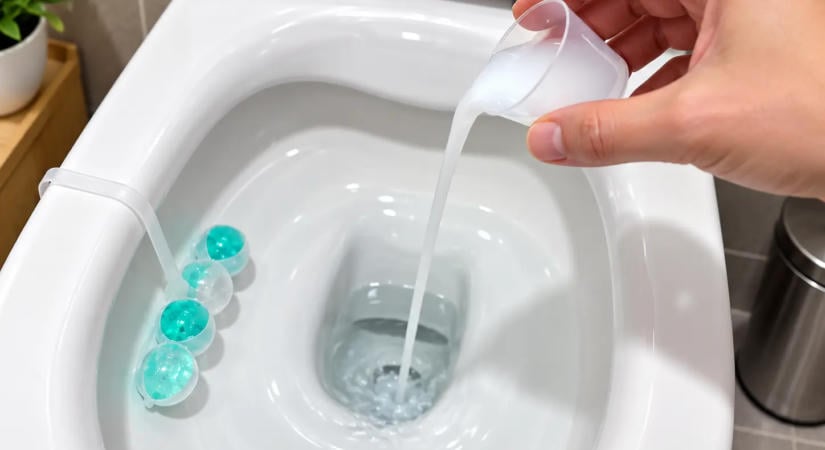 Csak öntsd EZT bele a WC-be, várj 15 percet és a vízkőnek nyoma sem marad!