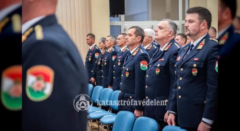 Ünnepi állománygyűléseken emlékeztek meg 1956-ról a katasztrófavédelemnél