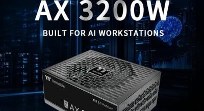 Erőmű a PC-ben: a Thermaltake 3200 wattos táppal készül az AI-korszakra