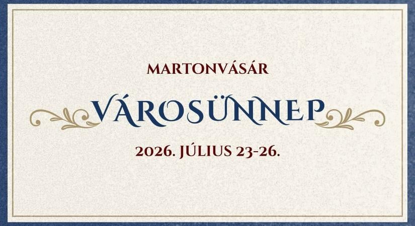 Városünnep 2026 Martonvásár