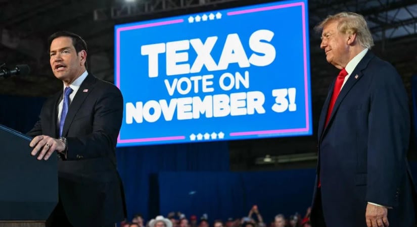 Trump egy hónapon belül harmadszor kampányolt Texasban