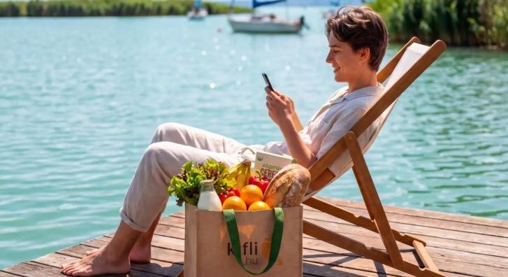 Már a Balaton-felvidéken is kiszállít a Kifli.hu