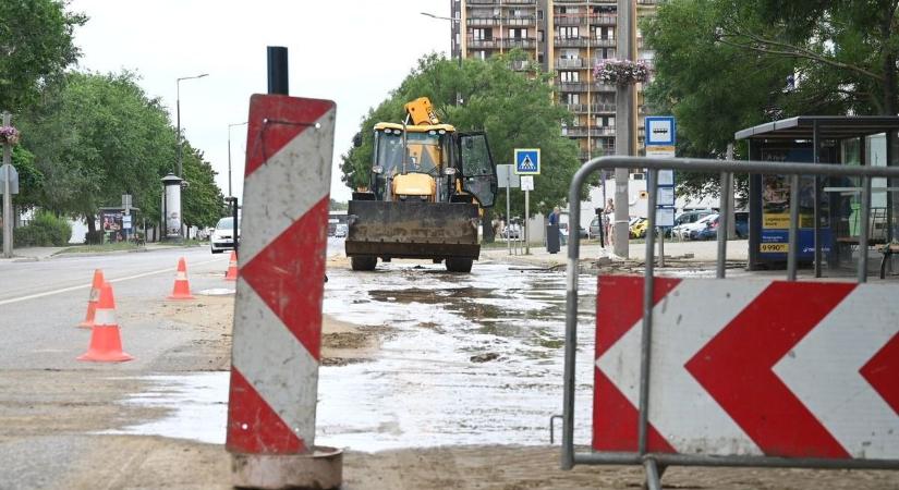 Visszaáll a rend a Lovas István utcában – újra használható a szolnoki buszmegálló