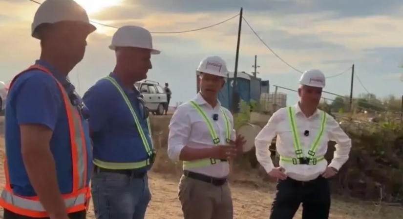 Újabb apadási hullámról számolt be Paksnál Magyar Péter