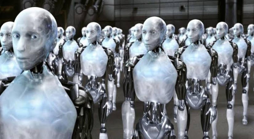 Emberek helyett ROBOTOK tüntettek Varsóban az AI szigorúbb szabályozásáért