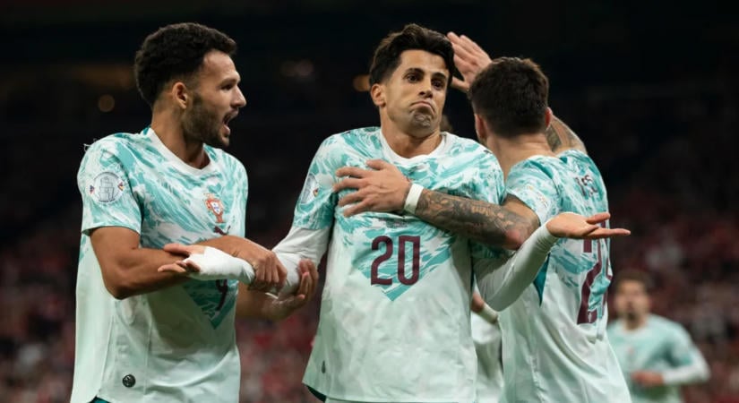 A CR-ügy nem zavarta meg a portugálokat, Dániában is begyűjtötték a három pontot