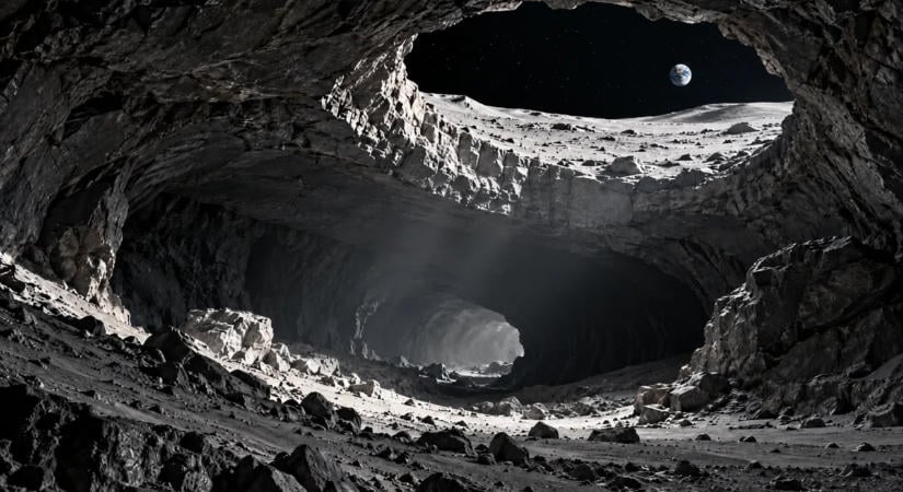 Hatalmas lyuk tátong a Holdon; a NASA kiderítené, mi rejtőzik a mélyén