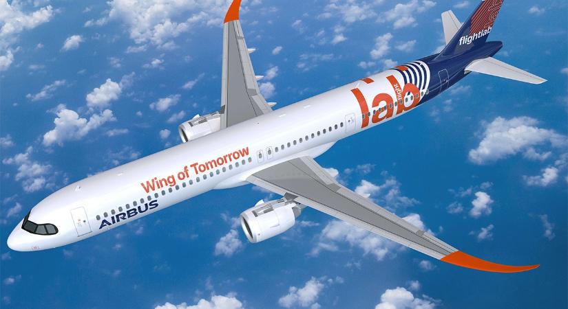 Óriási fesztávú szárnyat és nyitott ventilátorlapátos hajtóművet tesztel az Airbus