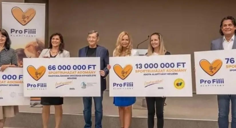 Közel 120 millió forinttal támogatja a rászorulókat a Pro Filii Alapítvány