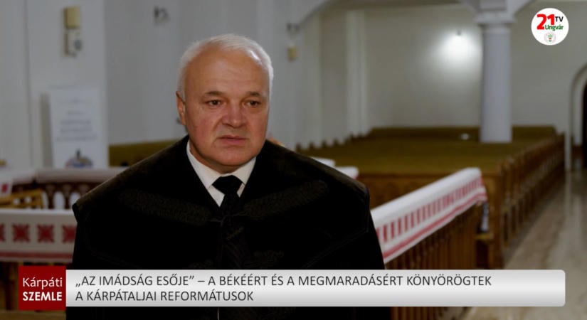 „Az imádság esője” – a békéért és a megmaradásért könyörögtek a kárpátaljai reformátusok (videó)