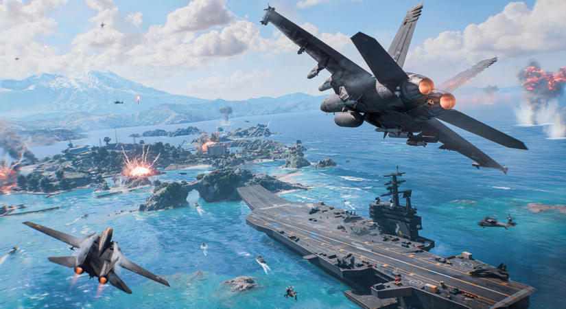 Színtiszta háborúpornó a Battlefield 6 Wake Island gameplay trailere
