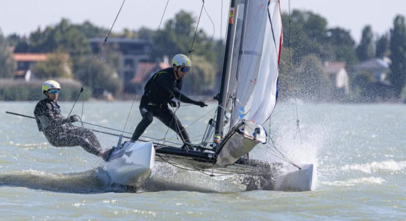 Dávoti Gréta és Moore Liam (BYC) nyerte a Nacra 15 Európa-kupát és az országos bajnokságot