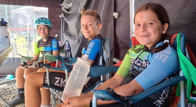 A mountain bike magyar bajnoki trikó is segített Csehországban
