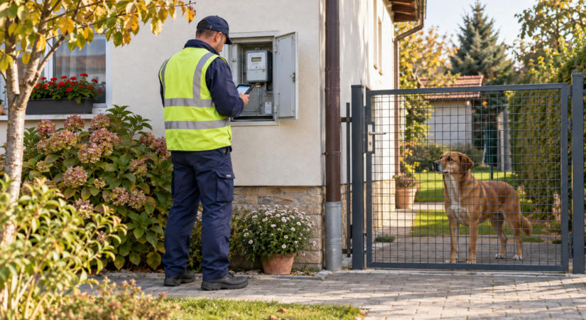 Kutyatámadások is veszélyeztetik a mérőleolvasókat – az ügyfelek segítségét kéri az E.ON