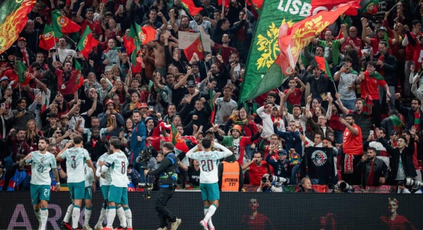 Van élet Ronaldo után is: Portugália négy gólt szerezve győzött Dániában