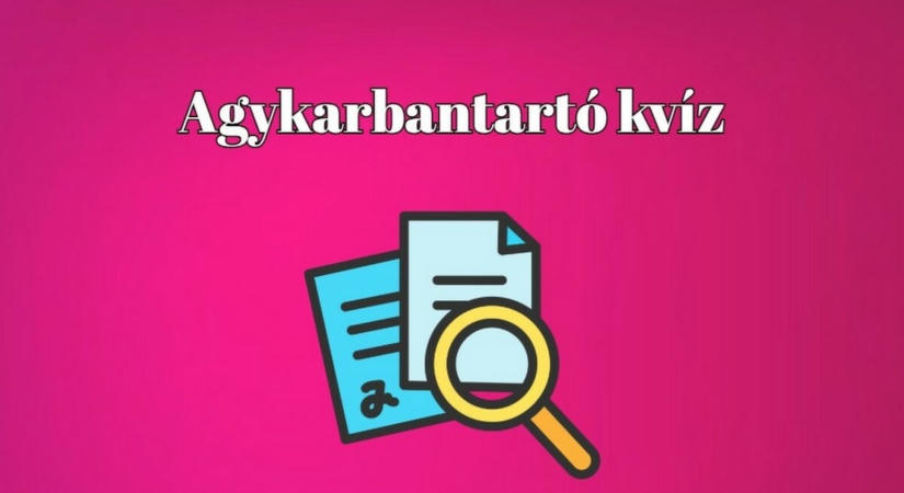 Ha 1 perc alatt végig játszod ezt a napi kvízt, vág az eszed, mint a borotva