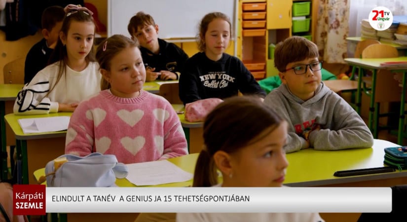 Elindult a tanév a GENIUS JA 15 tehetségpontban(videó)