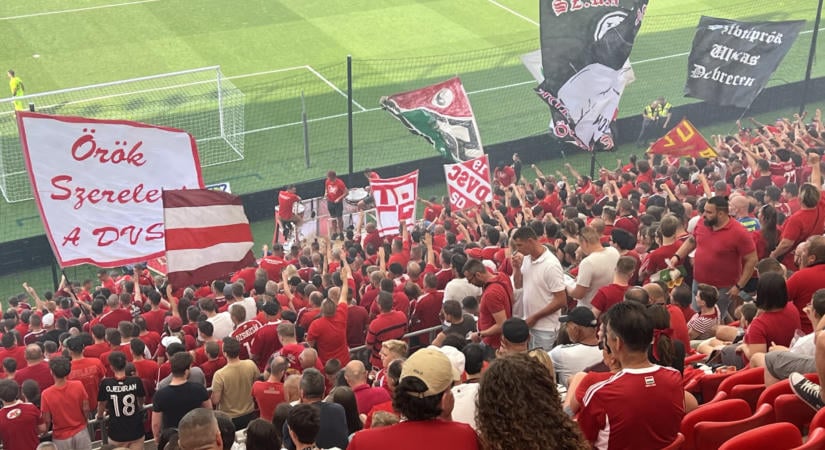 A Vasas ellen még nem lesznek lezárt szektorok a Nagyerdei Stadionban