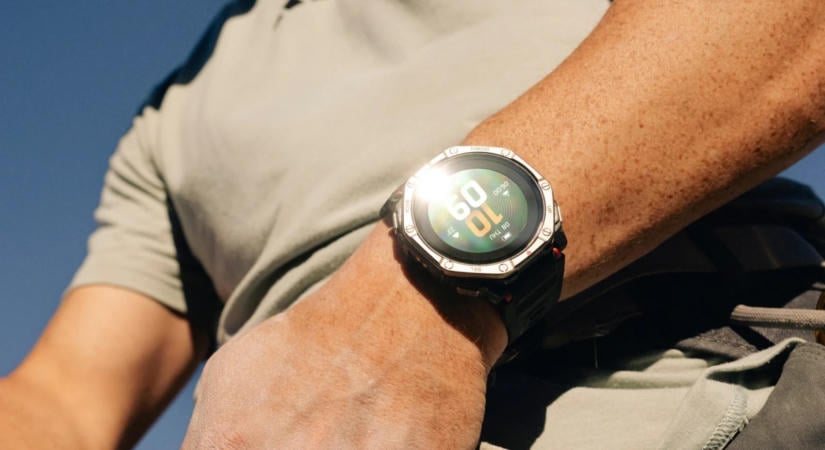 Amazfit T-Rex Dual Solar – 180 napos üzemidő GPS nyomkövetéssel