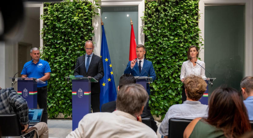 Magyar Péter: Újra apadásnak indult a Duna