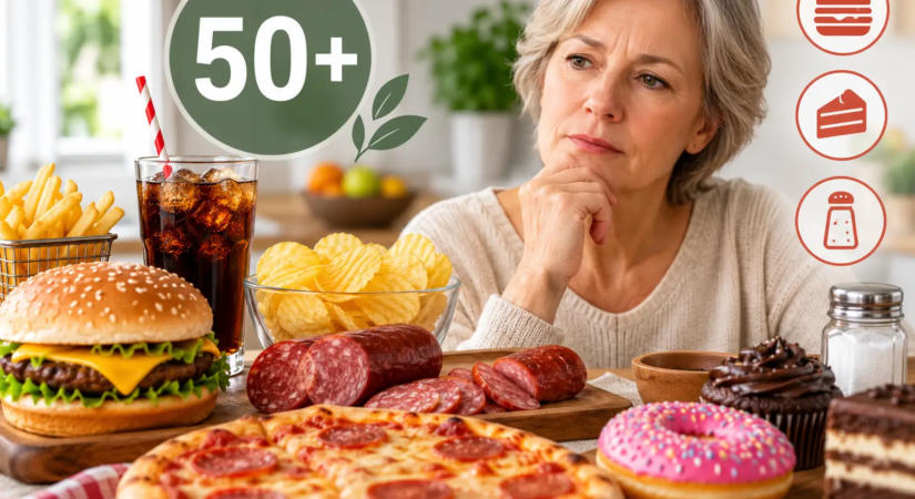 Ezeket az ételeket érdemes kerülni 50 felett