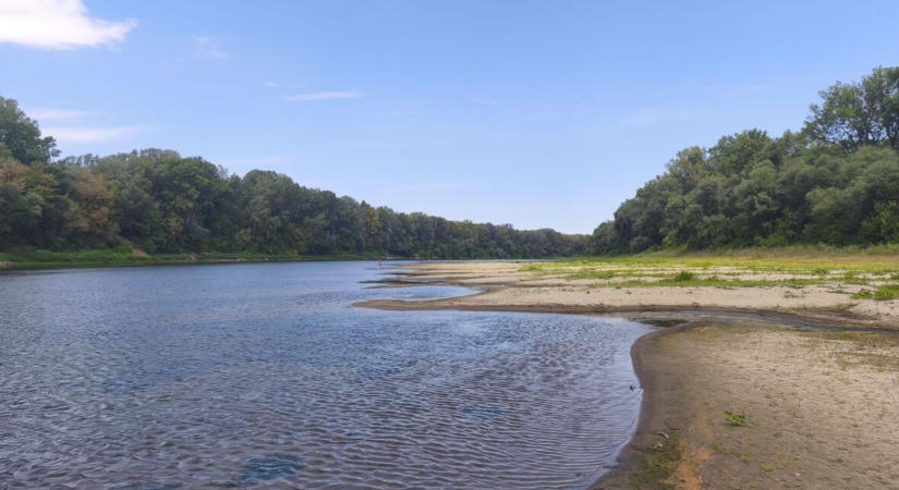 Újabb rejtélyes leletre bukkantak a Tisza medrében