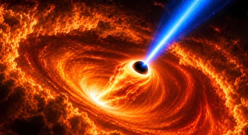 Galaxisuk közepéről kilökődött fekete lyukakat azonosítottak magyar kutatók