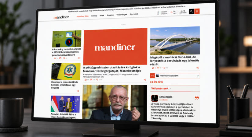 Visszakapcsolták a Mandiner archívumát
