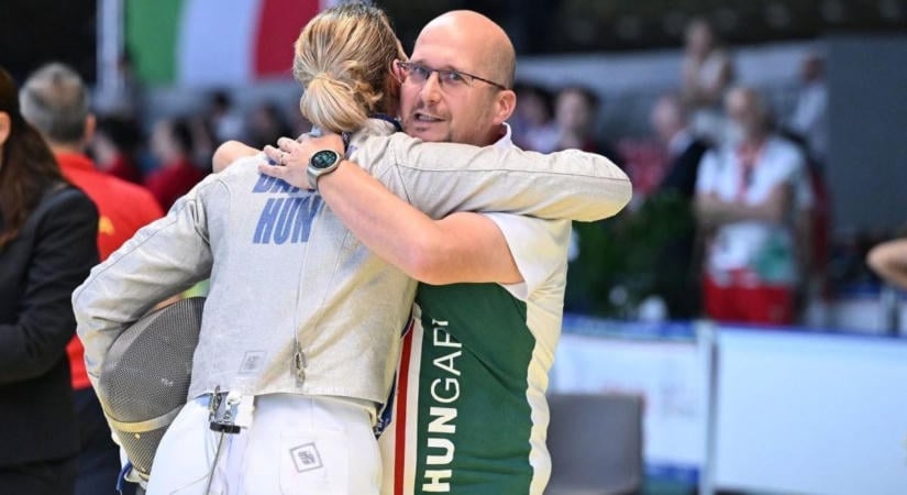 Dávid László a női kardválogatott vezetőedzője!