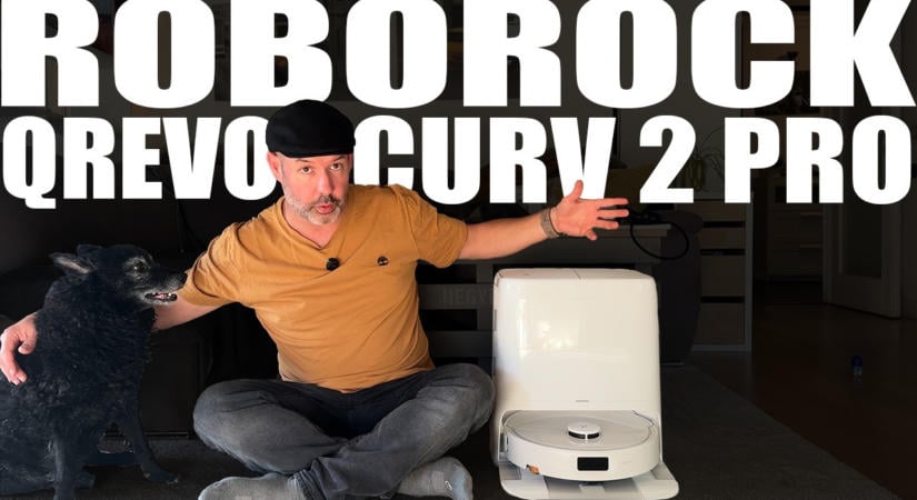 Kezelhetőségével emelkedik ki - Roborock Qrevo Curv 2 Pro teszt