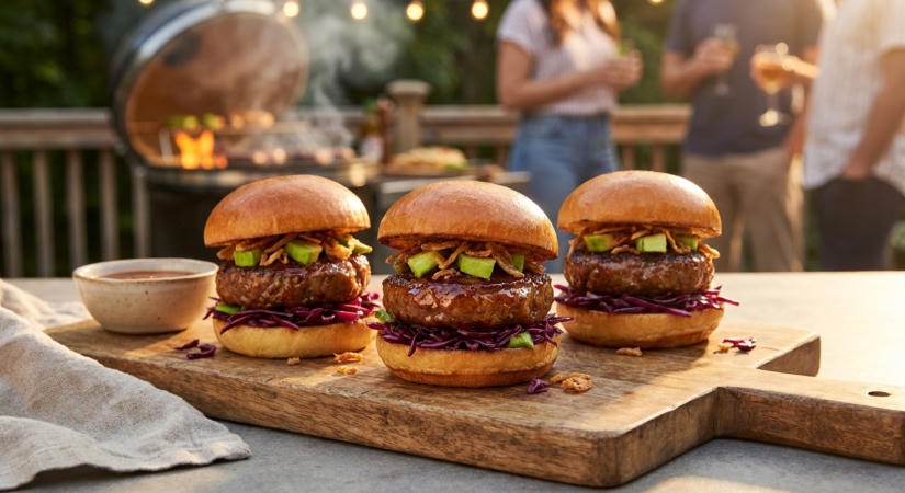 Mini hamburger a tűzről - a parti falatka, ami minden vendéget levesz a lábáról