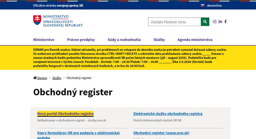 Személyes adatok váltak hozzáférhetővé az új cégjegyzékben – eljárást indított az adatvédelmi hivatal