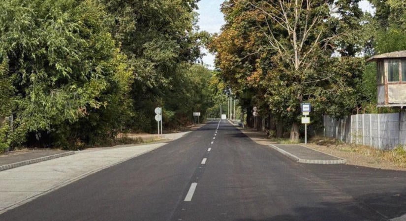 39 év után teljesen megújult a Hajdúhadház és Hajdúsámson közötti út