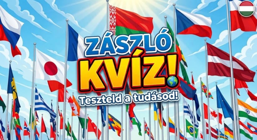 Kvíz: Felismered mind a 10 zászlót? Vagy elhasalsz az egyszerűnek látszó teszten?