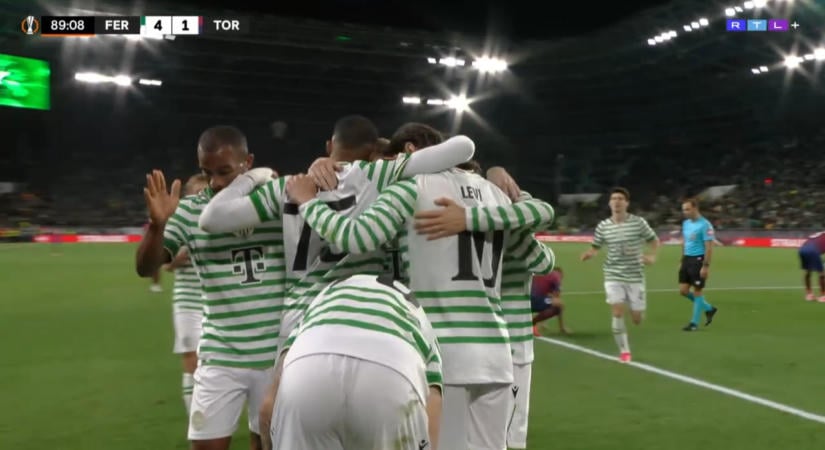 A vége sima lett: A Ferencváros kiütötte a Torreensét