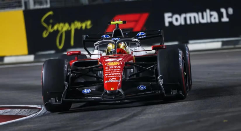 „Csalódást okoztam nektek” – Hamilton bocsánatot kért a Ferraritól