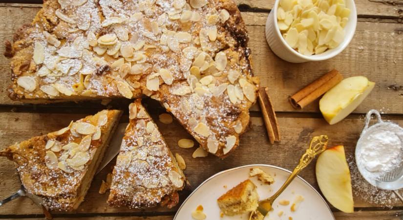 Paleo almás torta