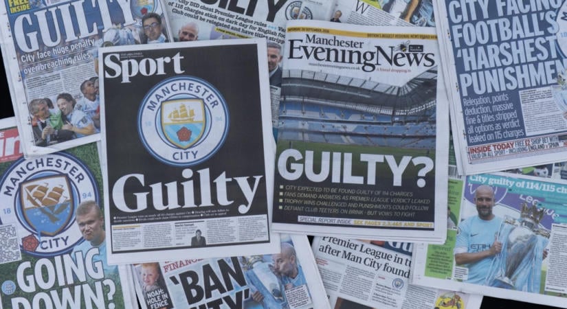 Fedőcég, hamisnak talált vallomások, 921 milliós eltérés: súlyos részletek a Manchester City ügyében