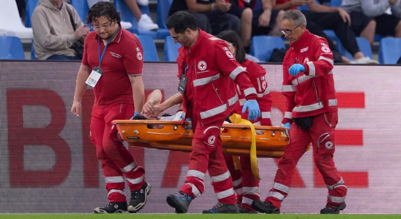 Serie A: két korai sérülés, két gól és döntetlen a Milan meccsén