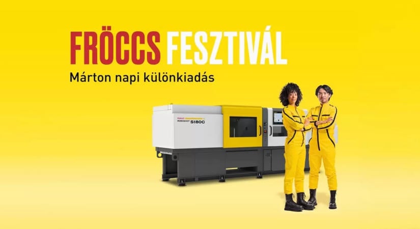 A ROBOSHOT S180C elektromos fröccsöntőgépet mutatja be a FANUC Törökbálinton