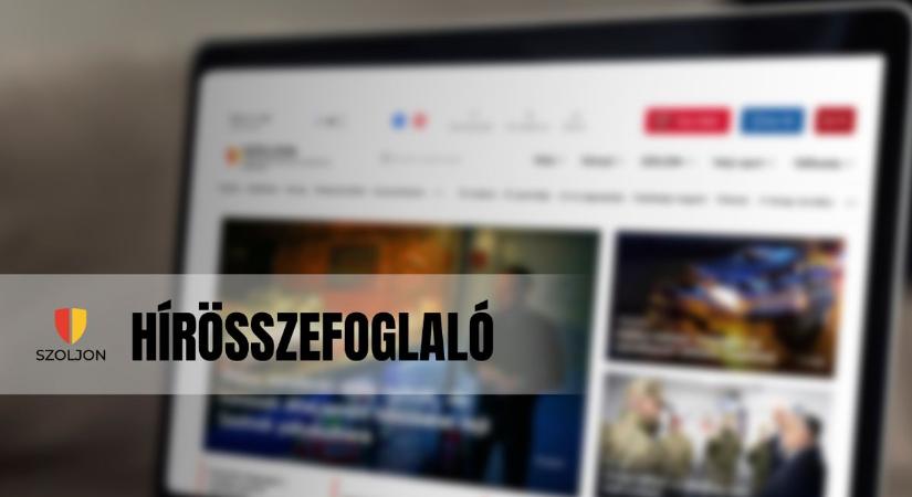 Aranysakál kölyköket mentettek Kunszentmártonban – a nap legfontosabb hírei egy helyen