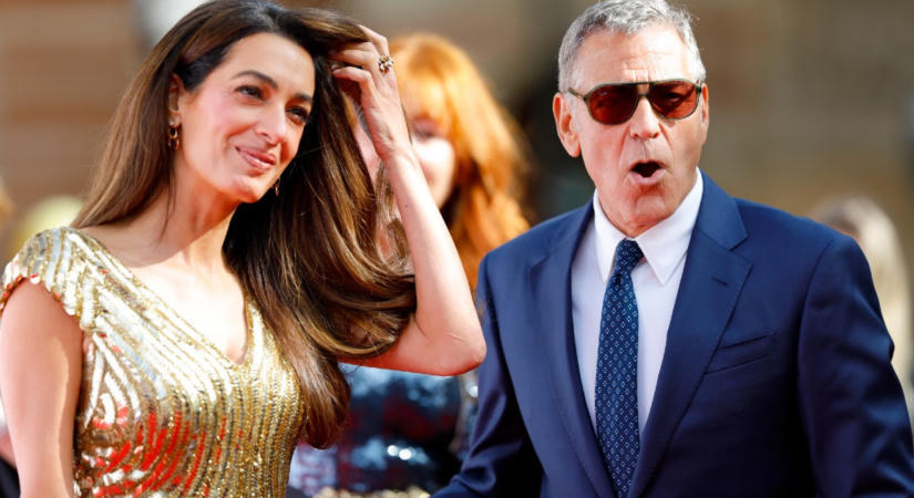 Ritka pillanat: Amal és George Clooney először jelentek meg nyilvánosan ikreikkel