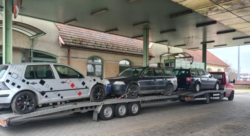 Ezzel a rakománnyal akart átmenni a határon Csengersimánál - Lekapcsolták